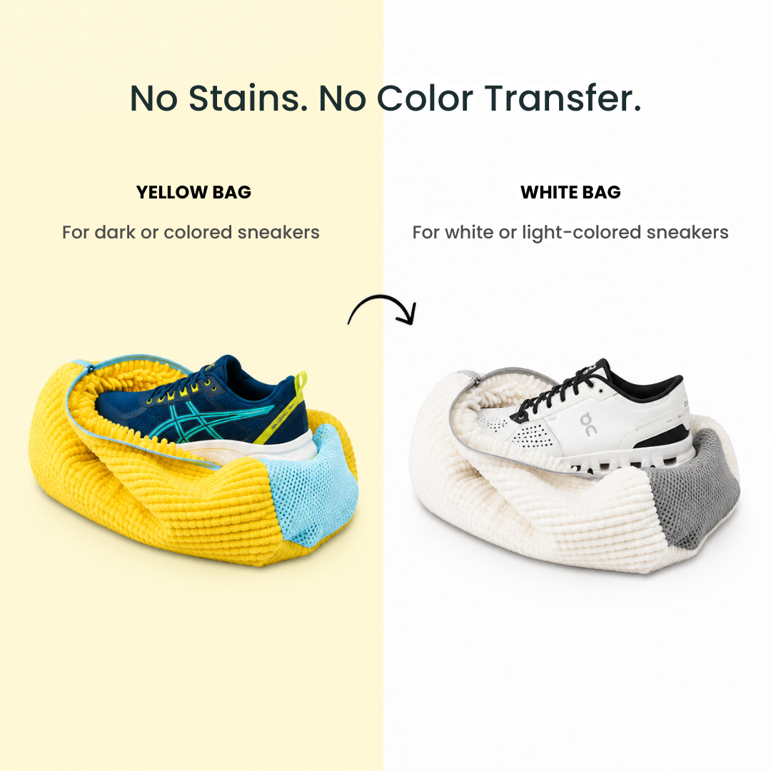NivowBag™ Clean Sneakers. Zero Effort.