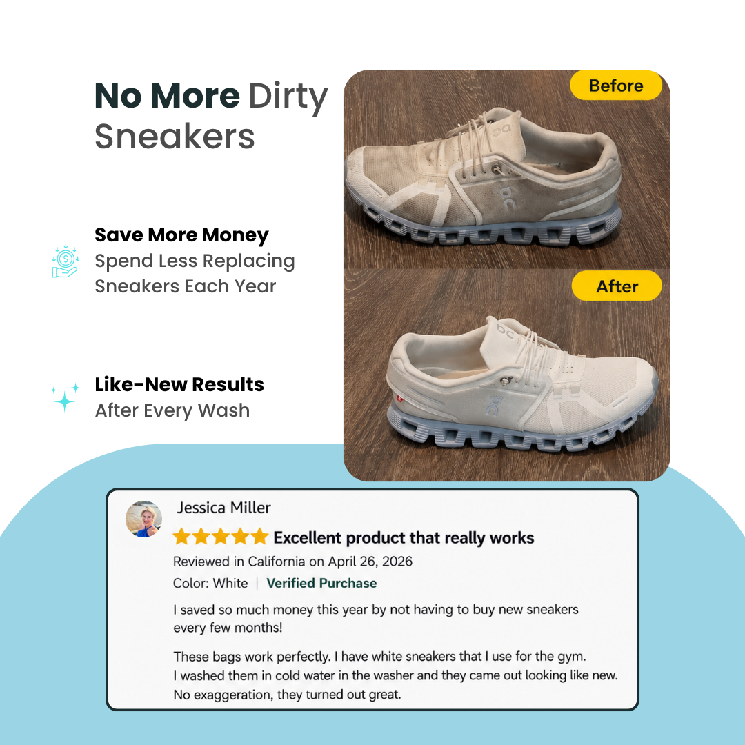 NivowBag™ Clean Sneakers. Zero Effort.