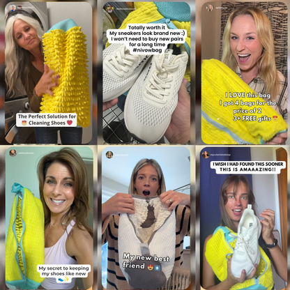 NivowBag™ Clean Sneakers. Zero Effort.