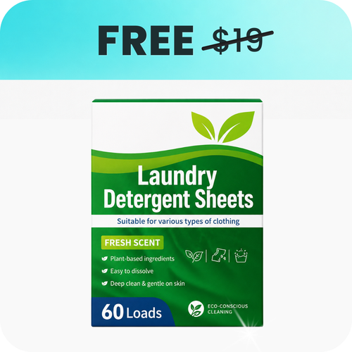 Free Eco Detergent Sheets